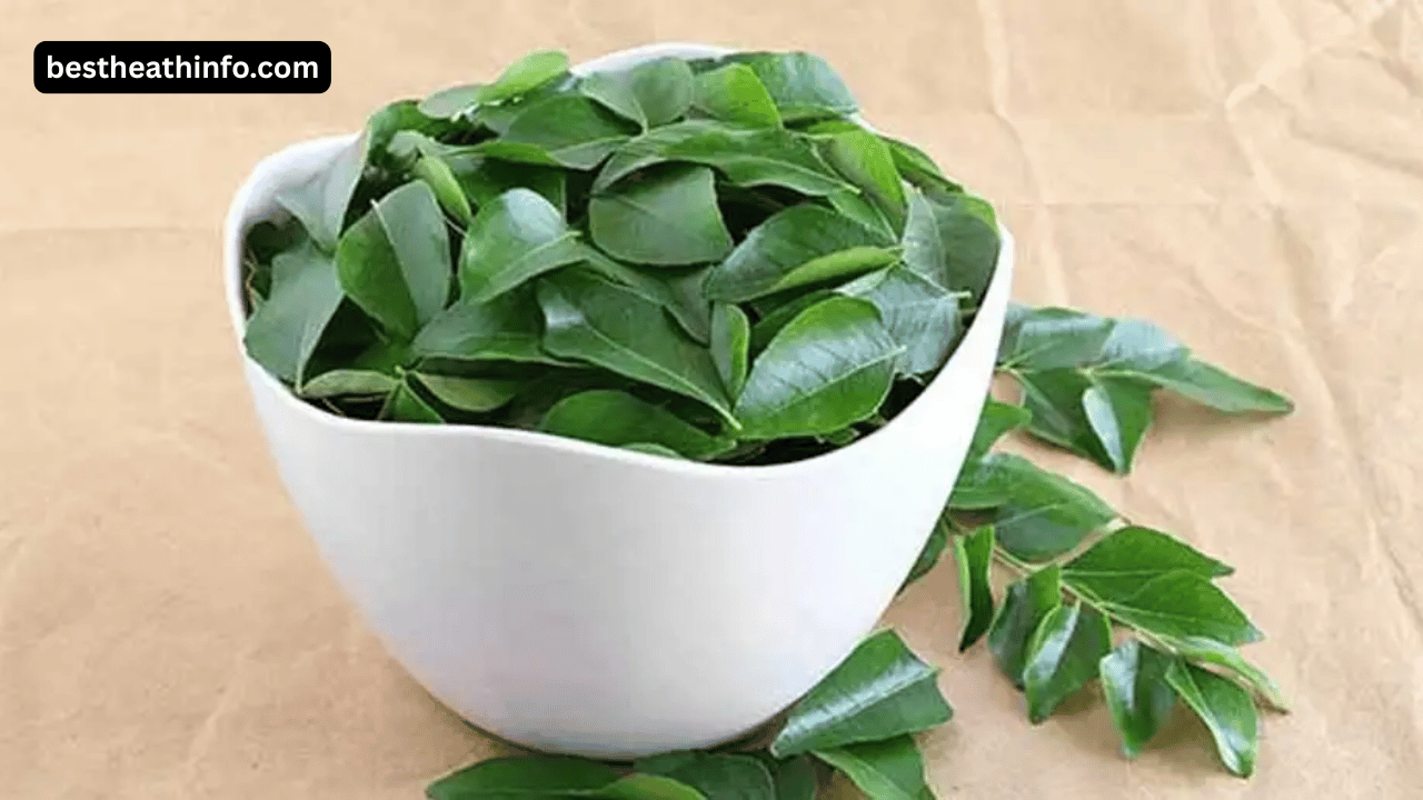 Fresh curry leaves used for natural hair growth treatment
